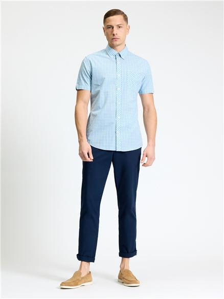 Short Sleeve House Check Shirt
