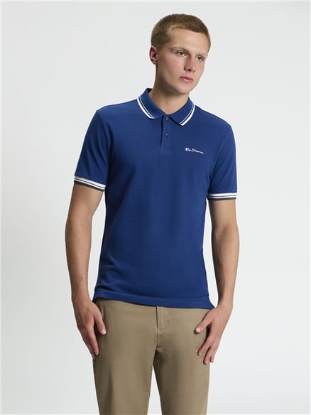 Short Sleeve Signature Pique Polo