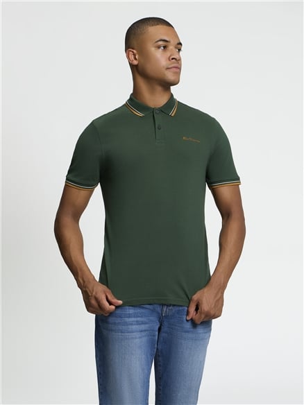 Short Sleeve Signature Pique Polo