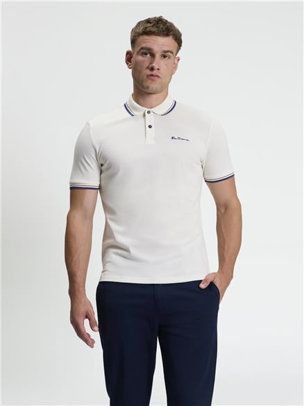 Short Sleeve Signature Pique Polo