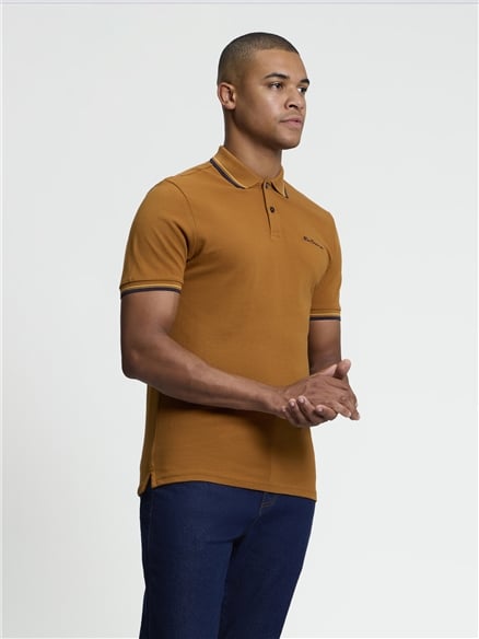 Short Sleeve Signature Pique Polo