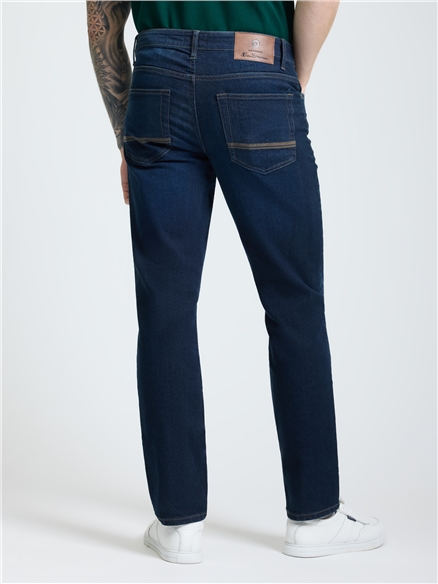 Rinse Wash Straight Fit Jean in Rinsewash Denim