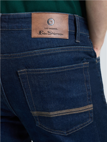 Rinse Wash Straight Fit Jean in Rinsewash Denim