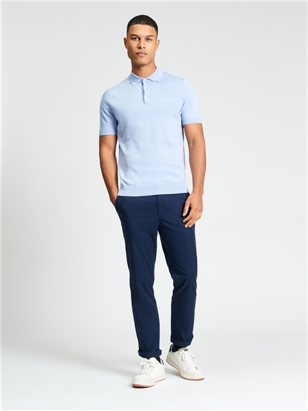 Signature Short Sleeve Polo in Lake