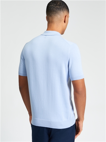 Signature Short Sleeve Polo in Lake
