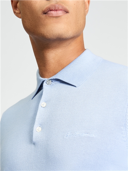 Signature Short Sleeve Polo in Lake