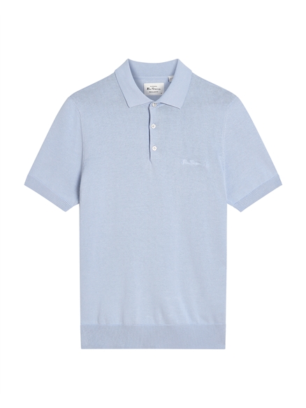 Signature Short Sleeve Polo in Lake