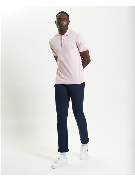 Short Sleeve Signature Knitted Polo