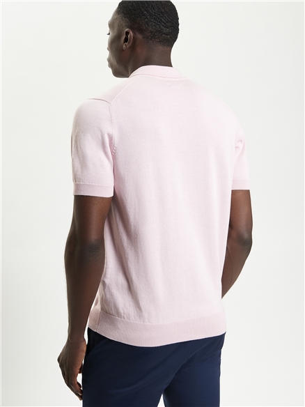 Short Sleeve Signature Knitted Polo
