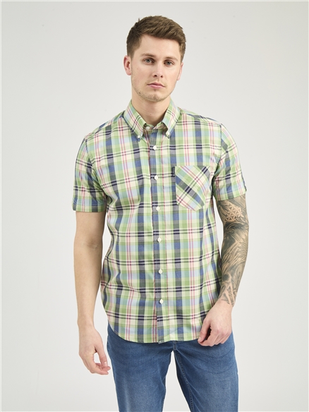 Gingham Overcheck Shirt