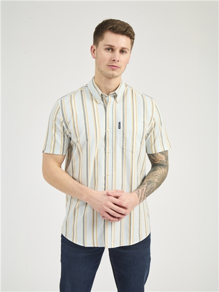 Oxford Block Stripe Shirt