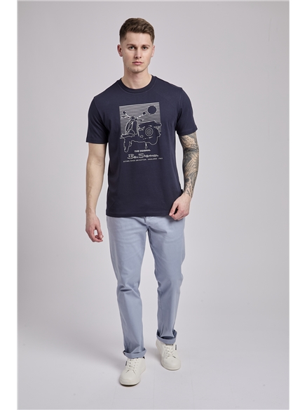 Summer Scooter Print Tee