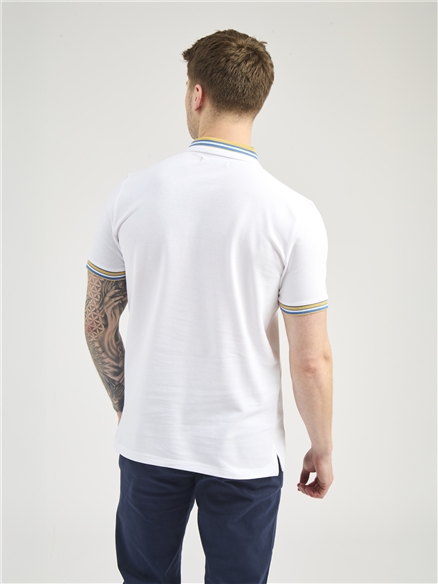 House Collar Logo Pique Polo
