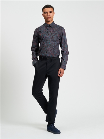 Paisley Print Shirt