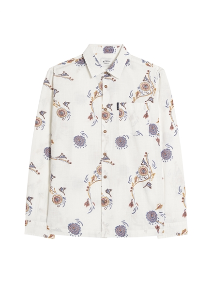 Floral Craft Print  Shirt