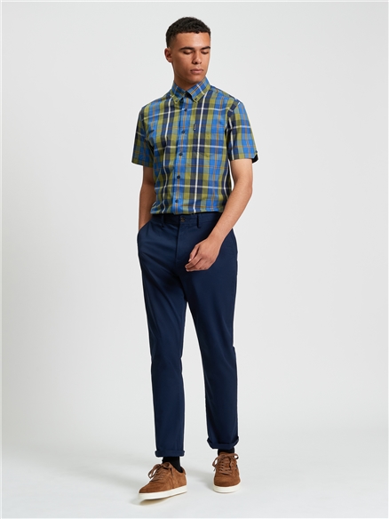 Classic Short Sleeve Check Shirt