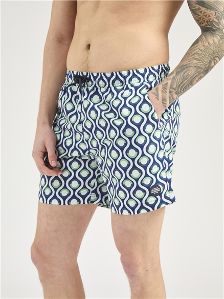 Circle Geo Swim Shorts