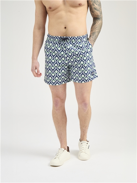 Circle Geo Swim Shorts