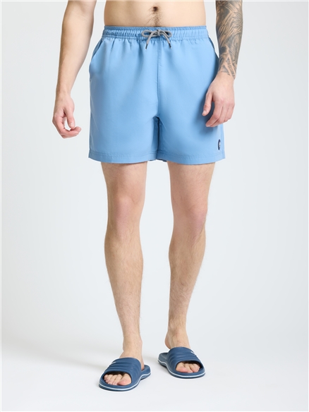 Plain Swim Short in Glacier