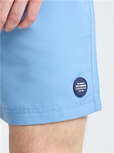 Plain Swim Short in Glacier