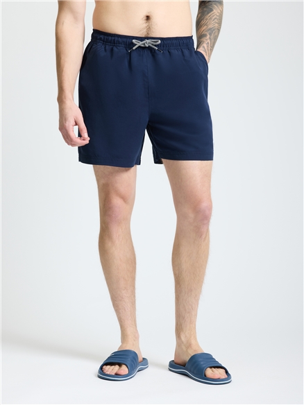 Plain Swim Short in Navy
