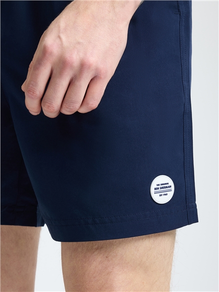 Plain Swim Short in Navy