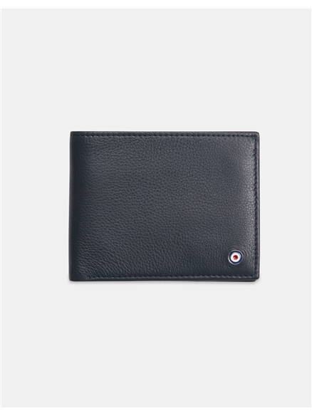 Boxed Leather Contrast Wallet