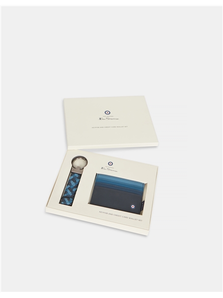 Credit Card Wallet & Keyring Gift Set