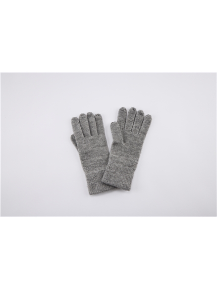 Rib Cuff Knit Gloves