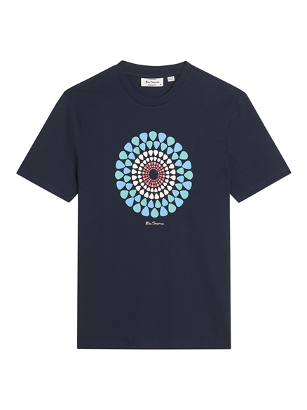 Plectrum Target Tee in Dark Navy
