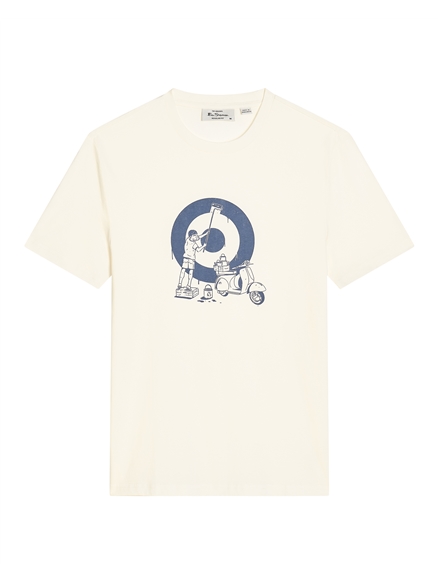 Rascal Target Tee in Ivory