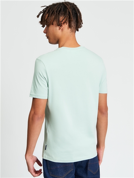 Short Sleeve Comic Target Tshirt in MINT