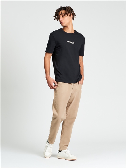 World Broadcast Tee in Black