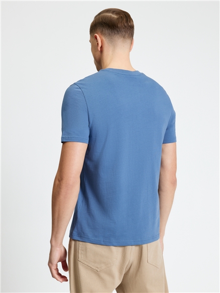 A Way Of Life Tee in Indigo