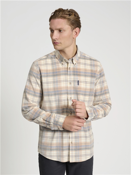 Long Sleeve Corduroy Check