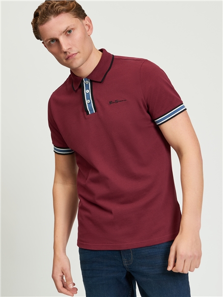 Placket Interest Polo