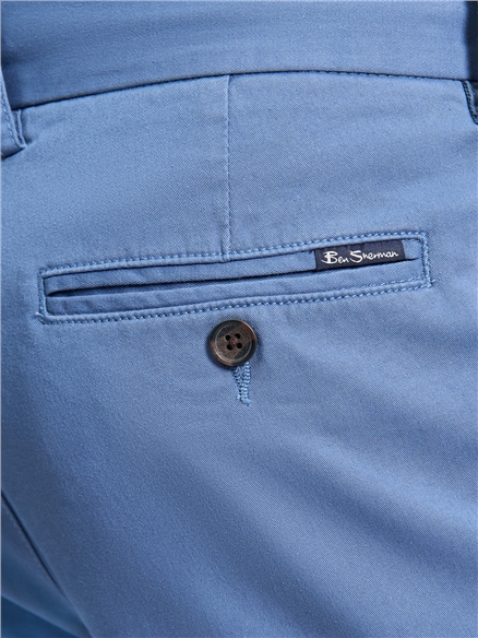 Signature Slim Stretch Chino in Indigo