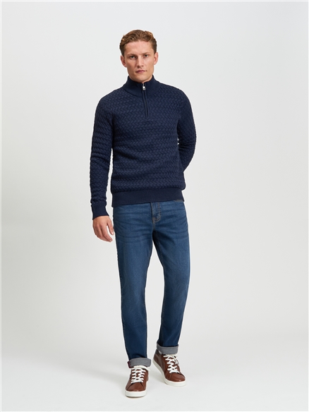 Basket Cable 1/4 Zip Through