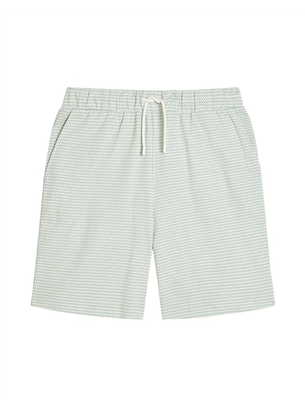 Tri Colour Textured Short in MINT