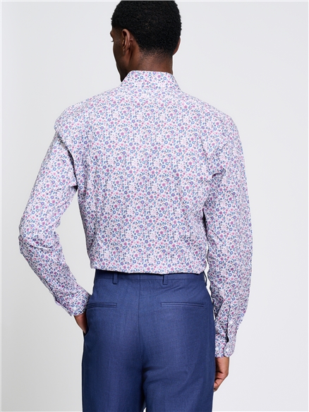 Ditsy Floral Shirt in White