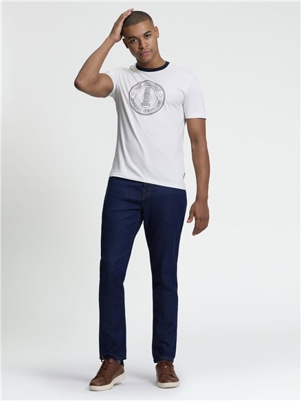 Short Sleeve Studio Sessions Tshirt in Ivory