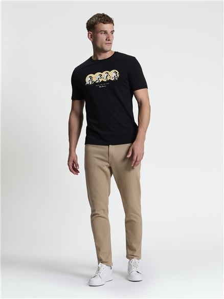 Short Sleeve Band On The Run in Black