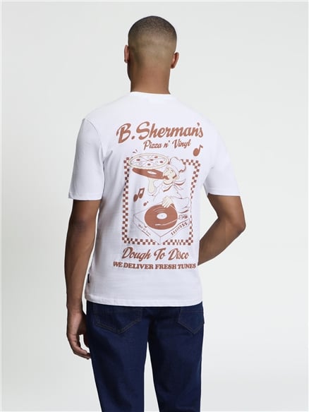 Signature Logo Tee in Cobalt - Ben Sherman US