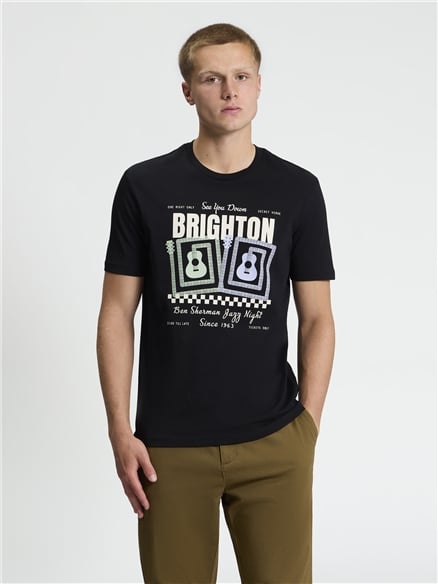 Short Sleeve Jazz Poster Tshirt
