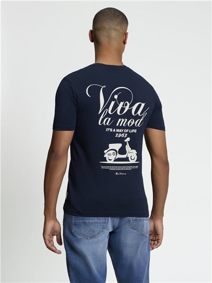 Short Sleeve Viva La Mod Tshirt