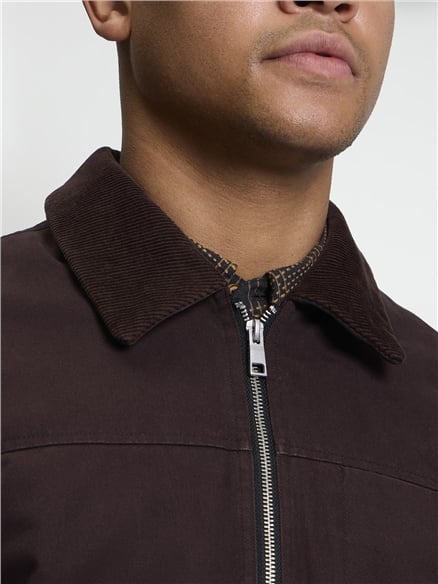 Chore Jacket in Dark Brown
