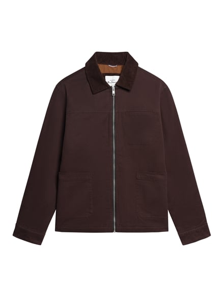 Chore Jacket in Dark Brown