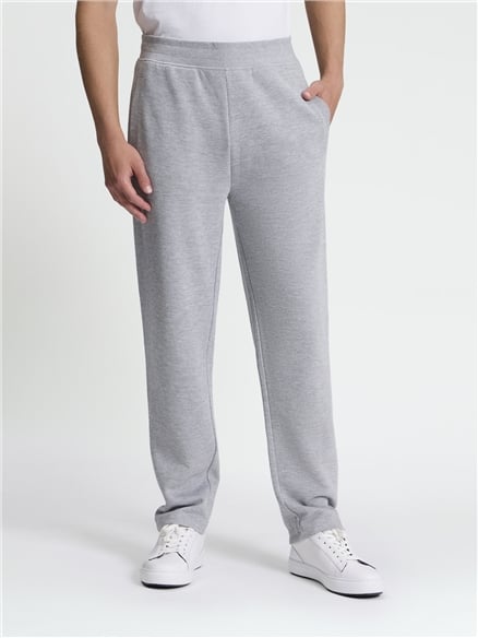 Slim Fit Jogger in Light Grey