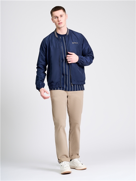 Rib Bomber in Dark Navy