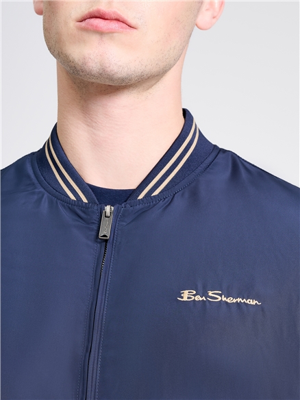 Rib Bomber in Dark Navy